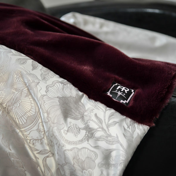 Plaid "Kuss des Merlot"