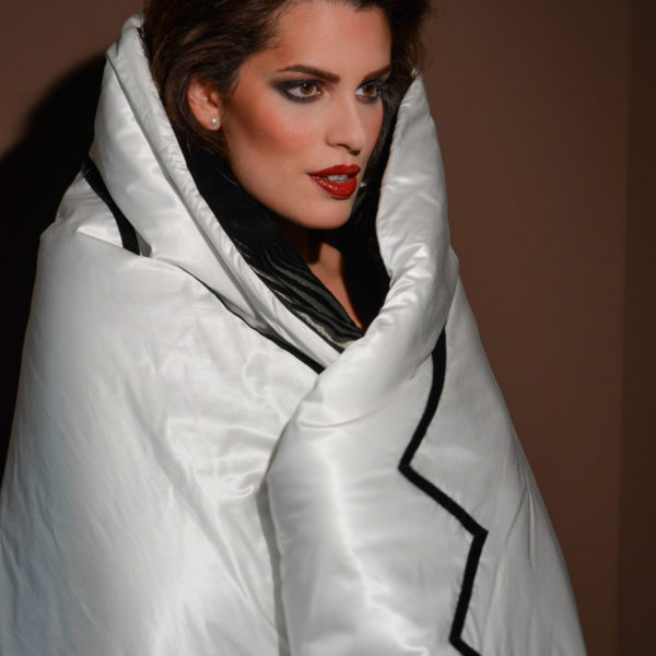 Seiden ART DECO Plaid