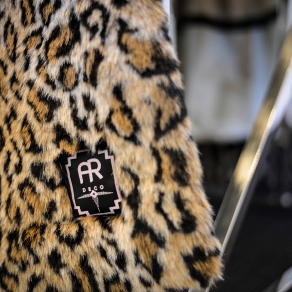 Plaid „Wild Animal“ Webpelz und Seidentaft Plaid "Wild Animal" Webpelz und Seidentaft