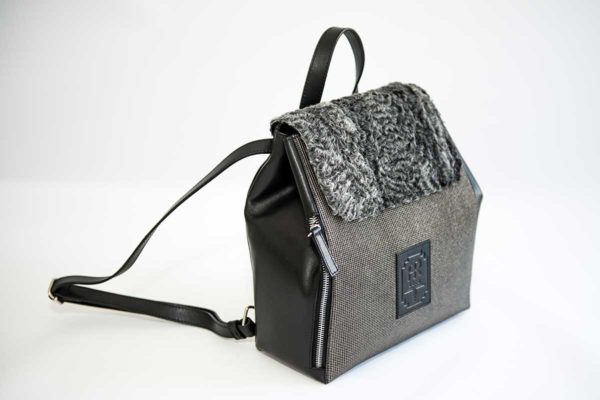 Mini Rucksack Helios grau